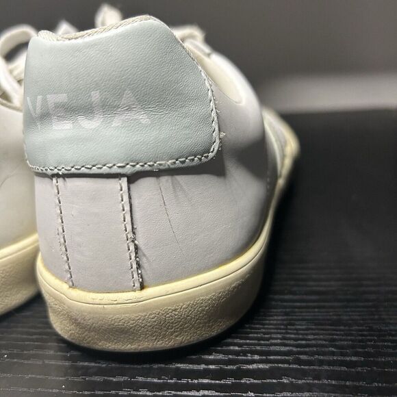 Veja Esplar Women’s Size 10 White Leather Sneakers Shoes - Picture 9 of 15